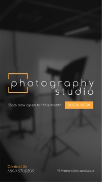 Sleek Photo Studio Facebook Story