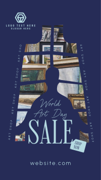 World Art Day Sale YouTube Short