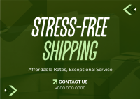 Corporate Shipping Service Postcard