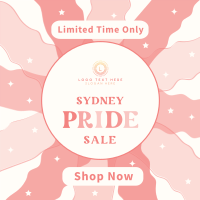 Vibrant Sydney Pride Sale Instagram Post Design
