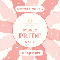 Vibrant Sydney Pride Sale Instagram Post Image Preview