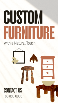 Woodworking Furniture Instagram Story