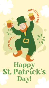 Saint Patrick's Day Greeting Instagram Story Image Preview