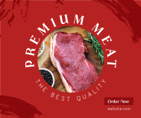 Premium Meat Facebook Post