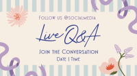 Live Q&A Conversation Animation