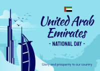 Emirati Postcard example 1