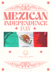 Rustic Mexican Independence Day Flyer