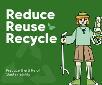 Triple Rs of Sustainability Facebook Post