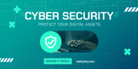 Cyber Security Solutions Twitter Post