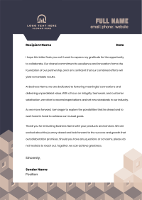 Geometric Corporate Generic  Letterhead