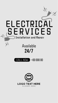 Electrical Service Instagram Story