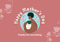 Maternal Caress Postcard