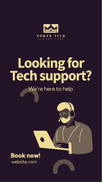 Tech Support TikTok Video Image Preview