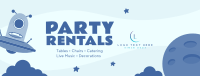 Party Rentals For Kids Facebook Cover