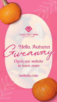 Hello Autumn Giveaway Instagram Story