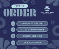 Funky Flowery Order Guide Facebook Post