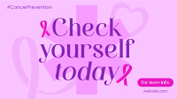 Cancer Prevention Check Animation