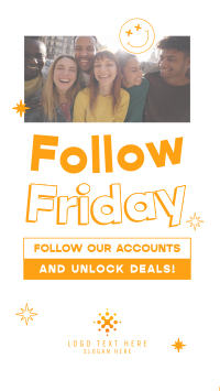 Follow Friday Instagram Reel Image Preview