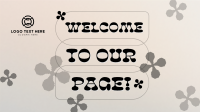 Generic Welcome Page Facebook Event Cover Design