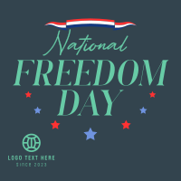 National Freedom Day Linkedin Post