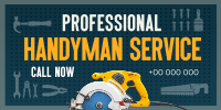 Professional Handyman Services Twitter Post