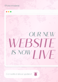 Elegant Chic Website Flyer