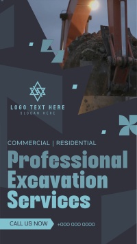 Professional Excavation Services Facebook Story