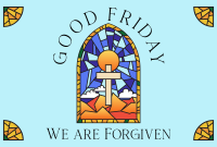 Good Friday Stained Glass Pinterest Cover