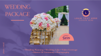 Wedding Flower Bouquet Facebook Event Cover