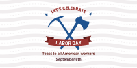 Labor Day Badge Twitter Post