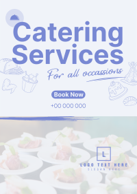 Events Catering Flyer