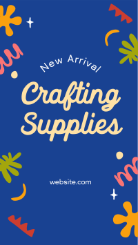 New Art Supplies Facebook Story