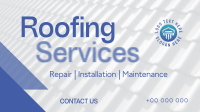 Geometric Roofing Services Animation
