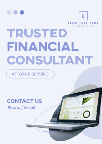 Financial Consultant Service Poster