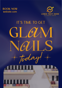 Elegant Nail Salon Flyer