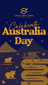 Australia Day Instagram Story example 4