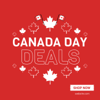 Canada Day Deals Instagram Post