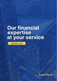 Financial Service Building Flyer