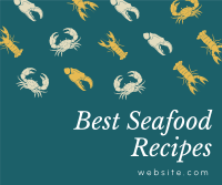 Seafood Recipes Facebook Post