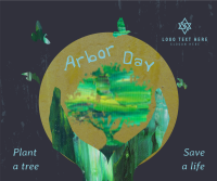 Creative Arbor Day Facebook Post