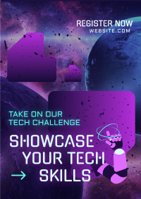 Tech Skill Showdown Poster