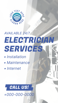 Electrical Repair Service Facebook Story