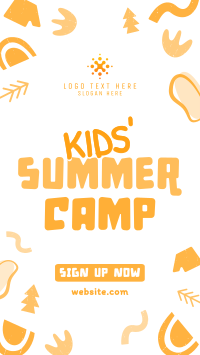 Quirky Summer Camp Instagram Reel Image Preview