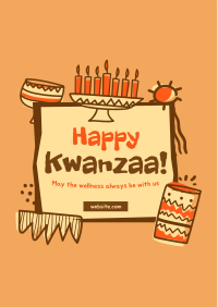 Kwanzaa Doodle Flyer