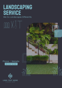 Landscaping Service Poster