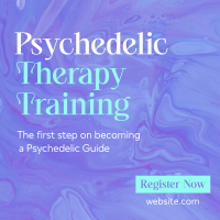 Psychedelic Therapy Training Linkedin Post