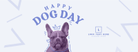 Sleepy Pug Facebook Cover Image Preview