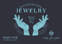 Customized Jewelry Postcard