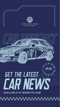 Car News Broadcast Instagram Story