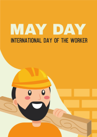 Construction May Day Flyer